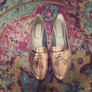 Rose Gold Kenneth Cole Loafers